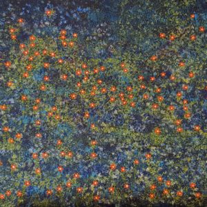 Fleurs de mouron (42x86cm)