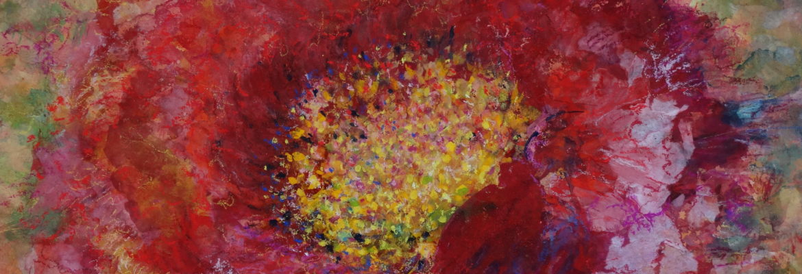 Pivoine peinture papier pigment de conservation