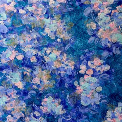 Premières glycines d'avril (63,5 x 34 cm)