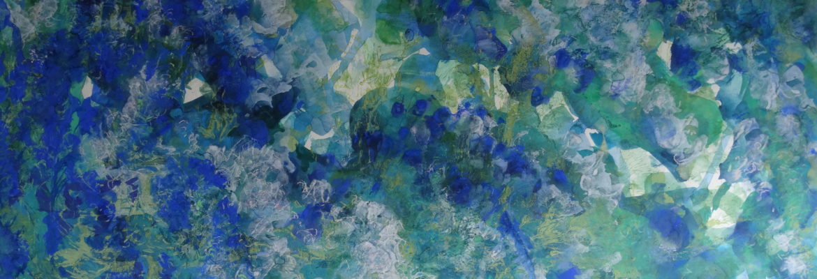 souffle d'exil peinture papier pigments de conservation le chat filant