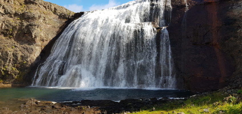 Thorufoss waterfall
